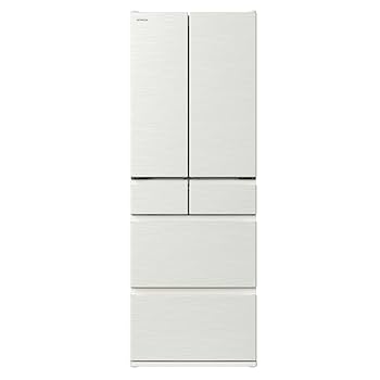 Amazon | 日立 冷蔵庫 幅65cm 485L R-H49X W ピュアホワイト 6